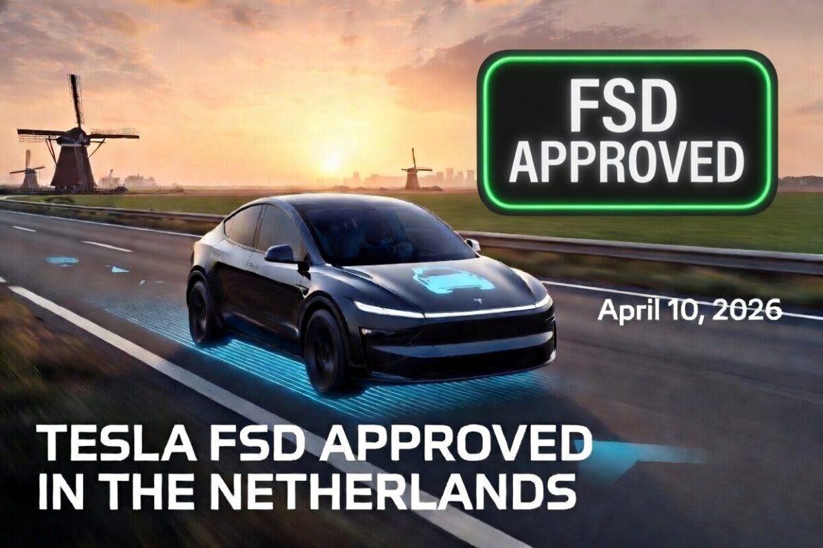 Tesla FSD Approved for Netherlands! €99 p/m
