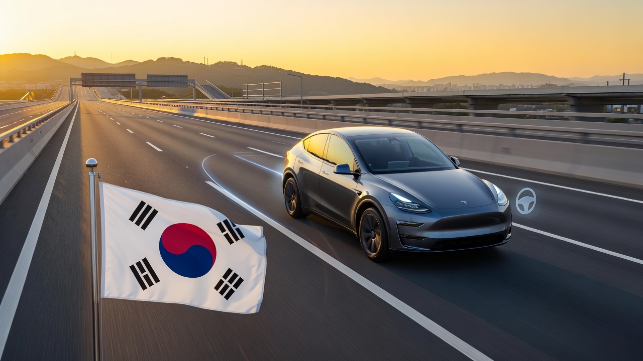 Tesla Starts FSD Supervised v14 Lite Rollout in South Korea